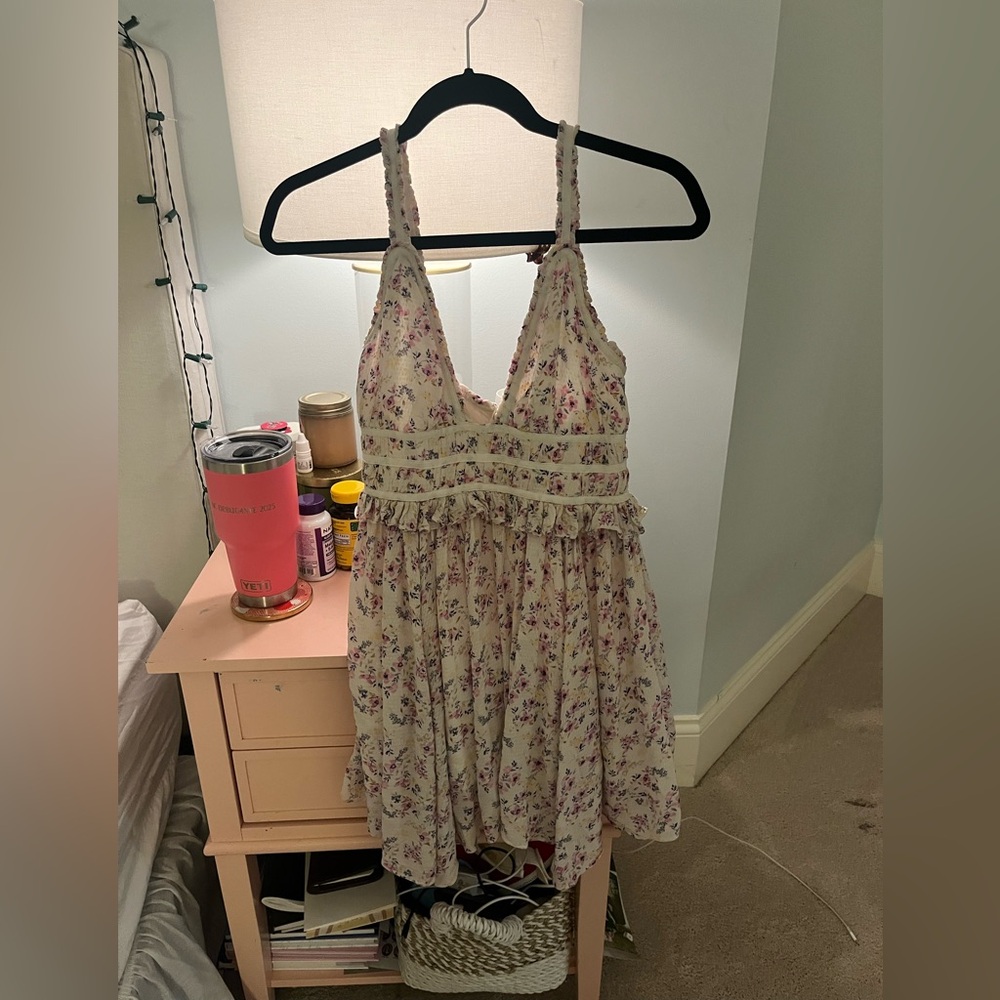 Majorelle Mini Floral Dress